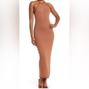 Ronny Kobo Fortuna Crochet Maxi Dress
